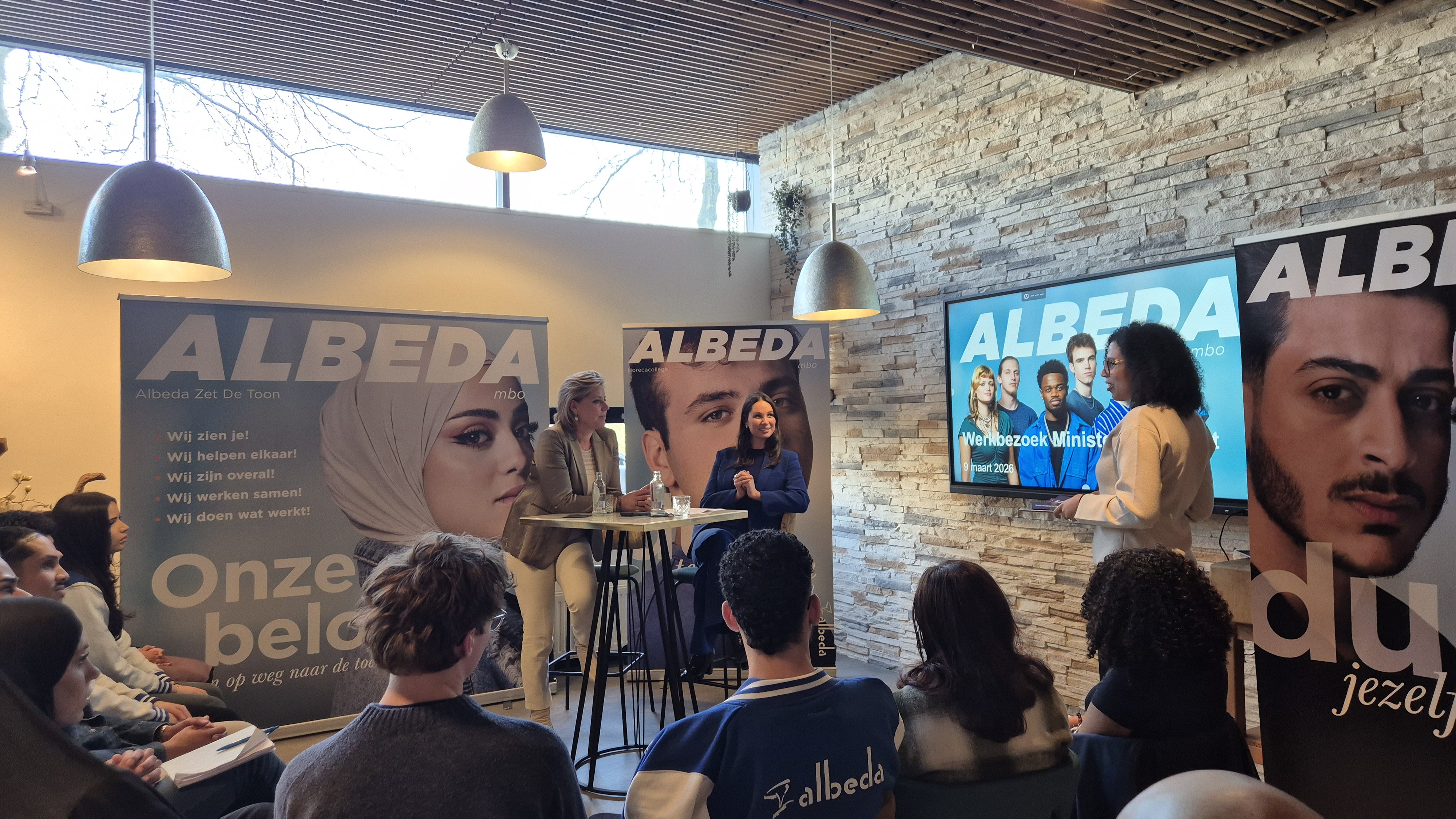 Kayla Green presenteert resultaten