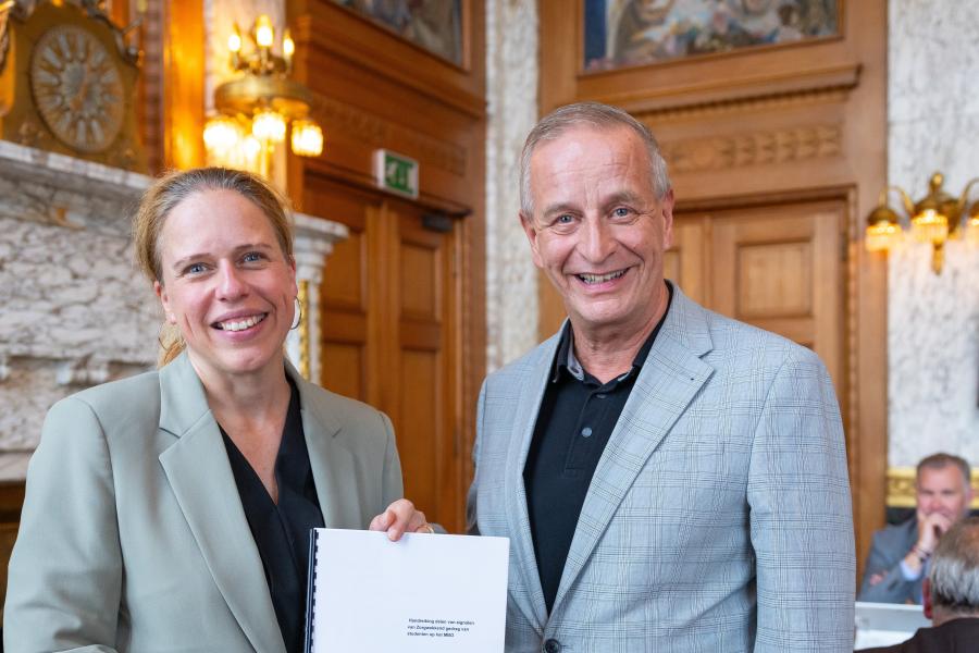 Ron Kooren en Carola Schouten