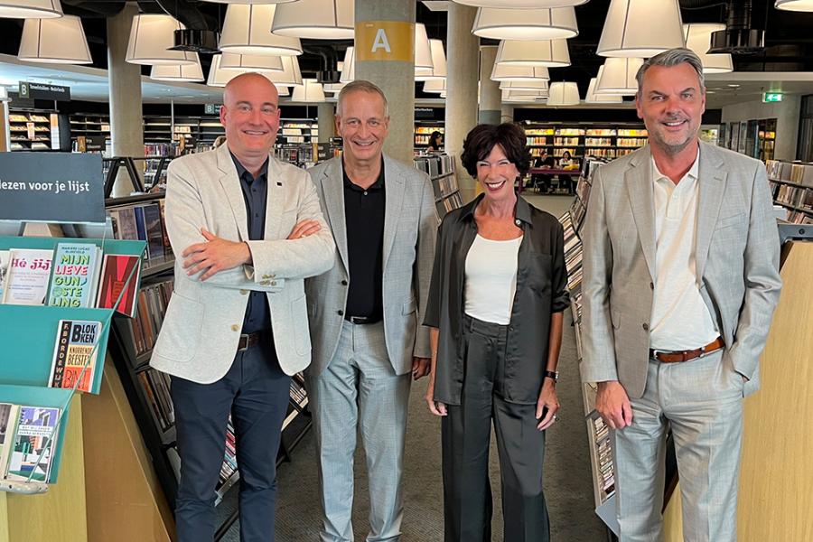 De bestuurders van de samenwerkingspartners