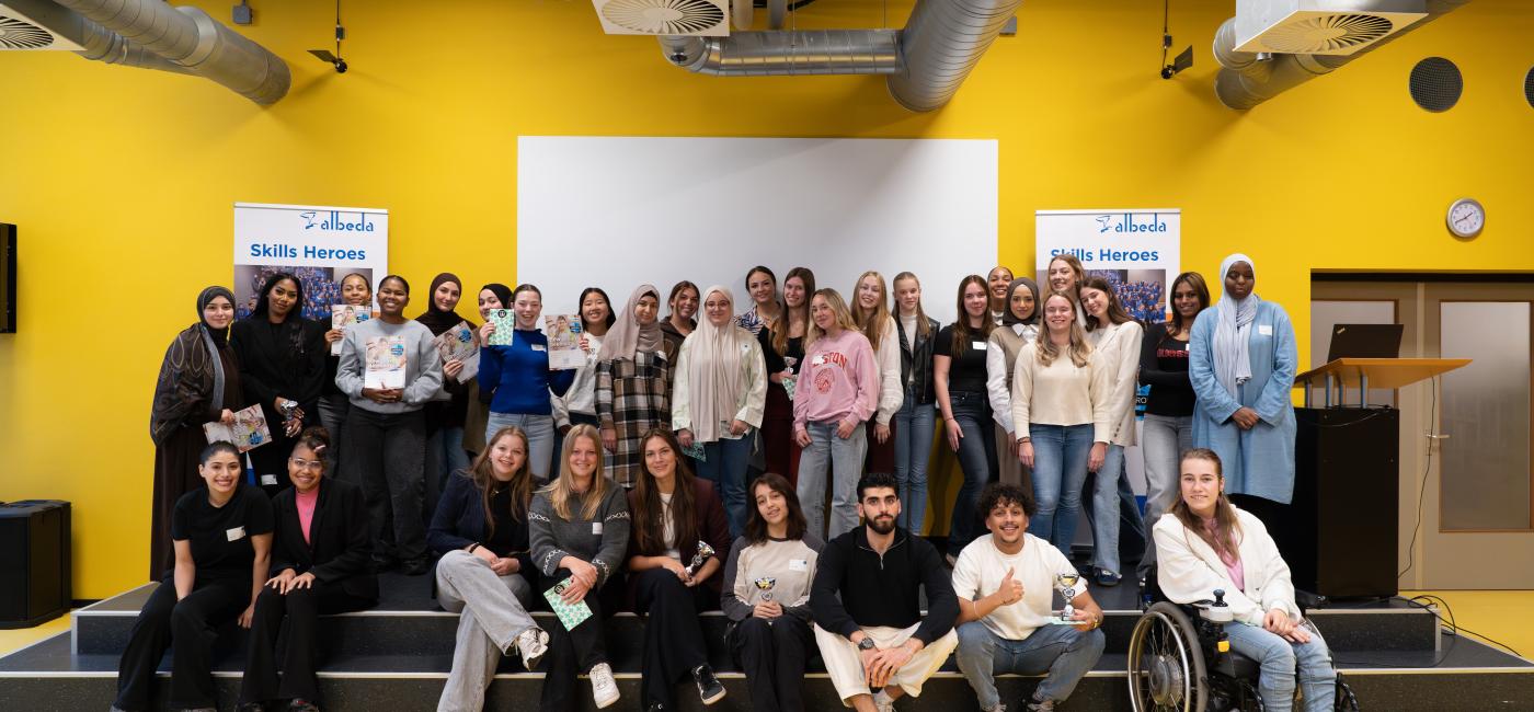 Winnaars van de Skills Heroes schoolwedstrijd 2025-2026.