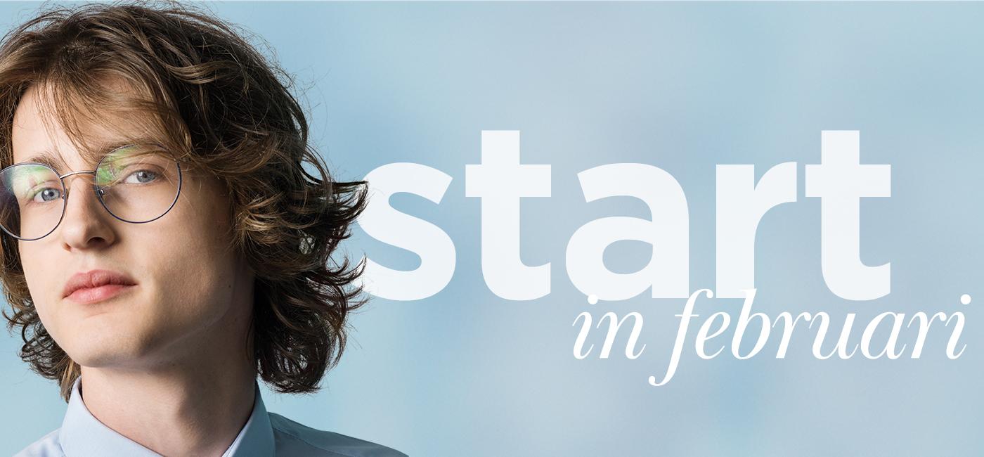 Start in februari