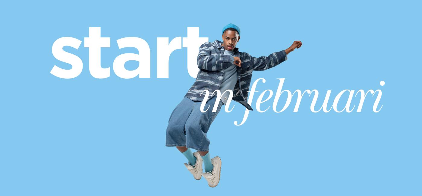 Start in februari