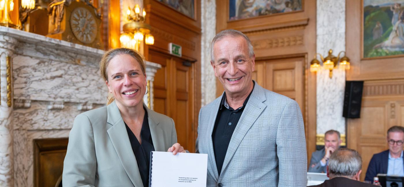 Ron Kooren en Carola Schouten