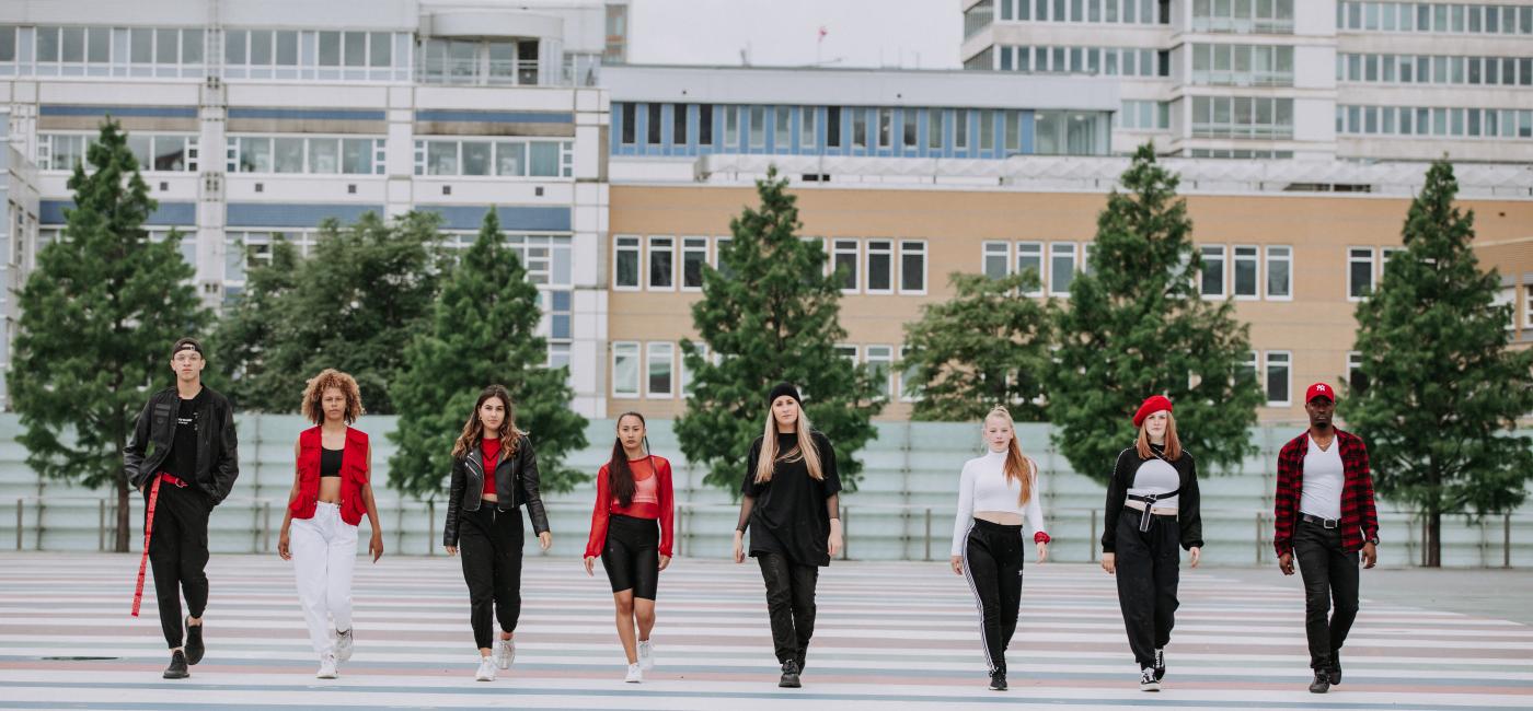 Studenten dansinstructeur