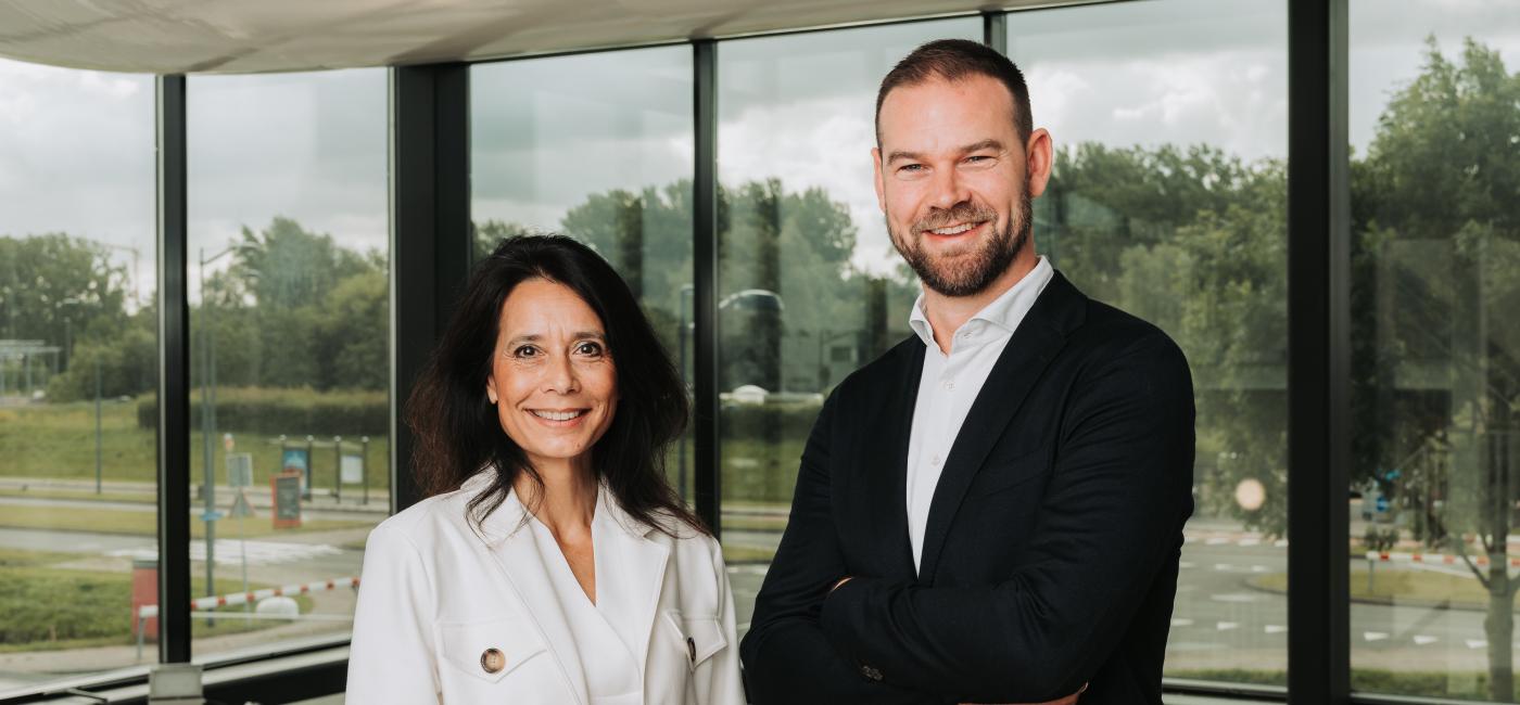 Simone Fredriksz en Sven de Langen