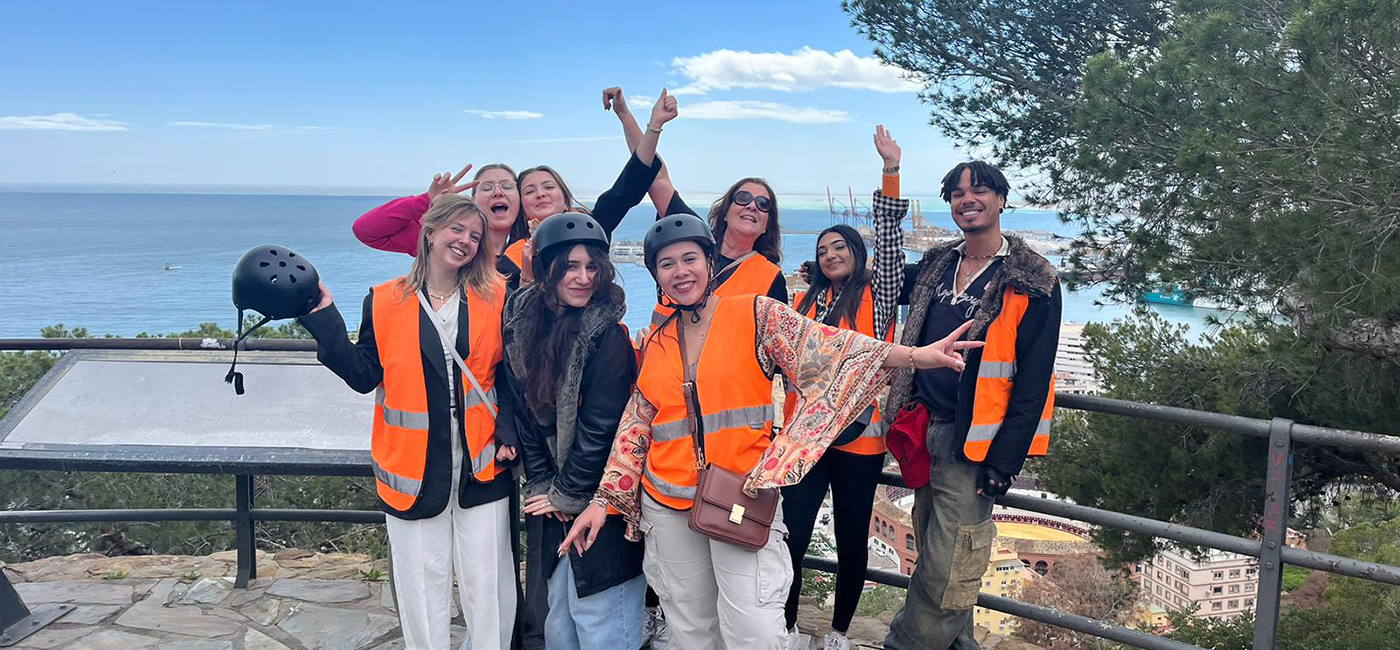 De studenten in Malaga